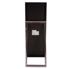 Sleek Brushed Brass Rectangular Full Length Standing Mirror - Homeroots