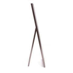Sleek Brushed Brass Rectangular Full Length Standing Mirror - Homeroots