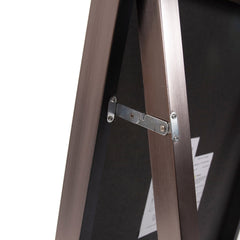Sleek Brushed Brass Rectangular Full Length Standing Mirror - Homeroots