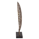 Bronze and Black Abstract Coral Sculpture - Homeroots - Flyclothing LLC