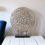 Bronze and Black Abstract Coral Sculpture - Homeroots - Flyclothing LLC