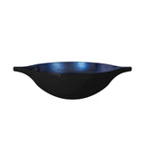 Sleek Blue and Black Lacquer Centerpiece Eye Bowl - Homeroots - Flyclothing LLC