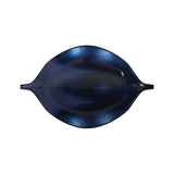 Sleek Blue and Black Lacquer Centerpiece Eye Bowl - Homeroots - Flyclothing LLC