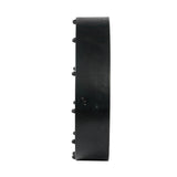18" Black and Ivory Vintage Gear Industrial Wall Clock - Homeroots - Flyclothing LLC