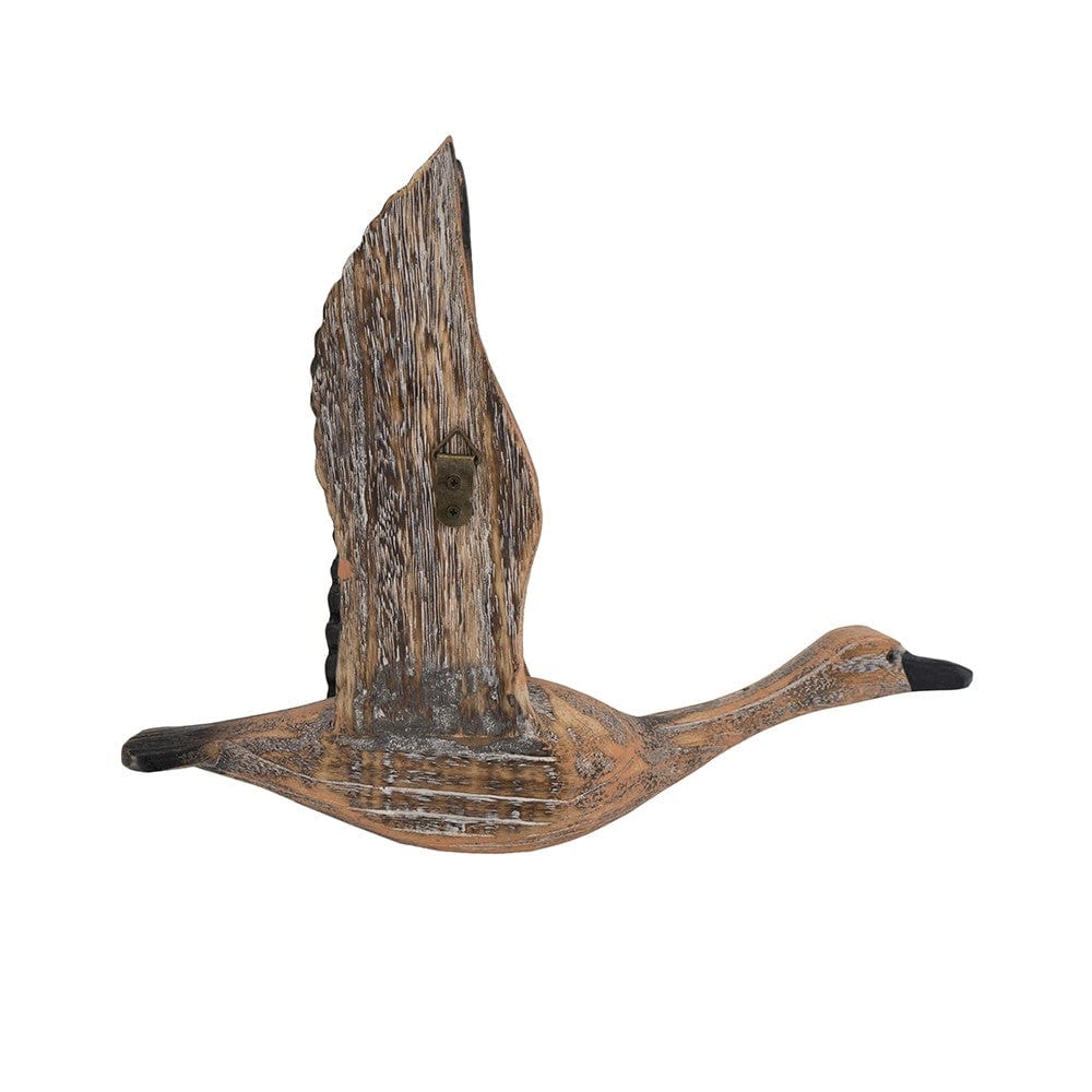 Set of Three Flying Geese Carved Wood 3D Wall Art - Homeroots