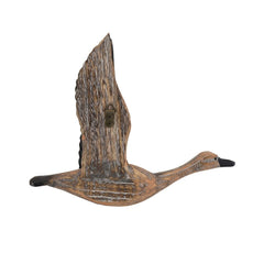 Set of Three Flying Geese Carved Wood 3D Wall Art - Homeroots