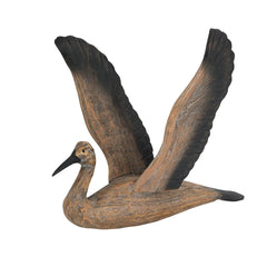 Set of Three Flying Geese Carved Wood 3D Wall Art - Homeroots