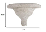 Torch Shaped Cement Wall Shelf - Homeroots - Flyclothing LLC