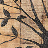 Rustic Brown Barn Door Tree of Life Wall Art - Homeroots - Flyclothing LLC