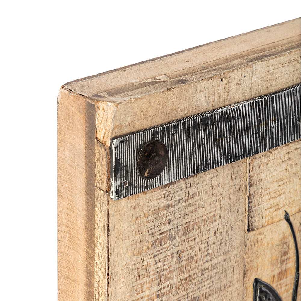 Rustic Brown Barn Door Tree of Life Wall Art - Homeroots - Flyclothing LLC