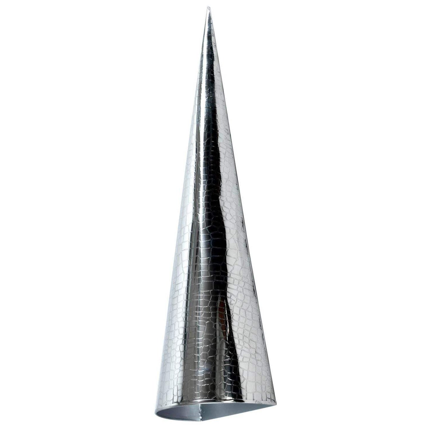 Silver Crocodile Wall Mount Pocket Vase - Homeroots - Flyclothing LLC