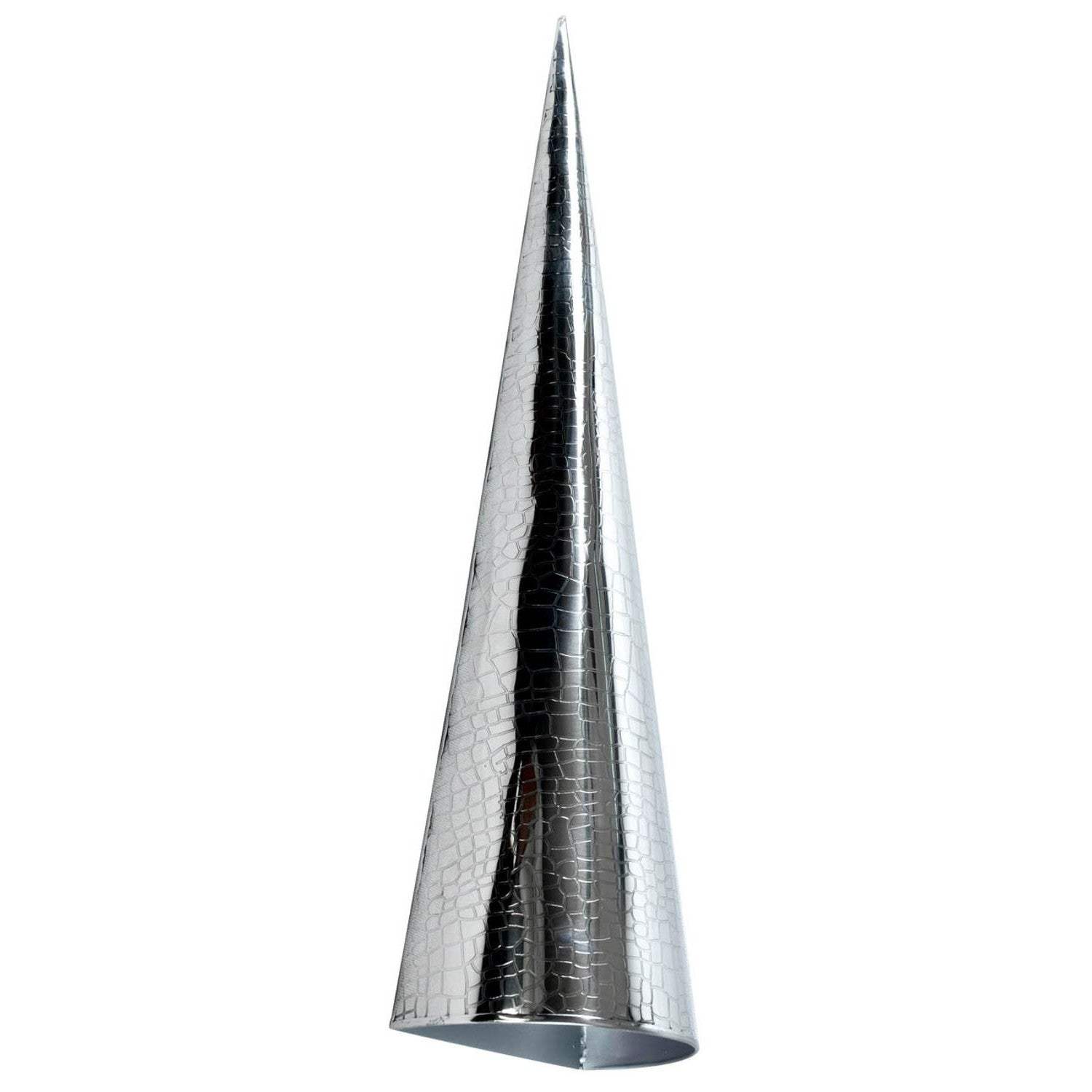 Silver Crocodile Wall Mount Pocket Vase - Homeroots - Flyclothing LLC
