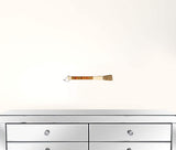 Yellow And Brown Jade Abacus Disc Decorative Calligraphy Brush - Homeroots - Flyclothing LLC