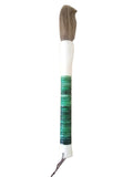 Light Green Jade Abacus Disc Decorative Calligraphy Brush - Homeroots