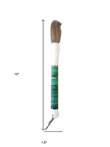 Light Green Jade Abacus Disc Decorative Calligraphy Brush - Homeroots - Flyclothing LLC