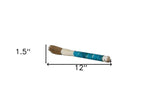 Shades of Aqua Jade Abacus Disc Decorative Calligraphy Brush - Homeroots - Flyclothing LLC