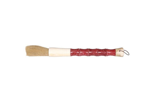 Red Spotted Jade Faux Bamboo Decorative Calligraphy Brush - Homeroots
