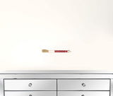 Red Spotted Jade Faux Bamboo Decorative Calligraphy Brush - Homeroots - Flyclothing LLC