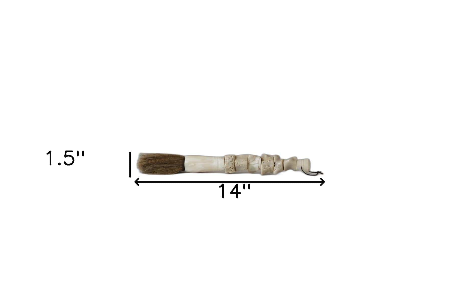 Natural Chunky Coral Decorative Calligraphy Brush - Homeroots