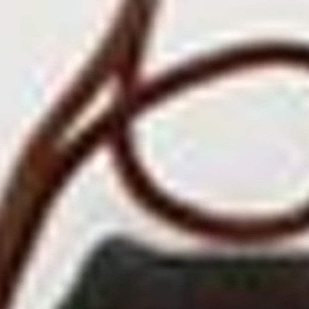 Brown Carved Scroll Wood Decorative Calligraphy Brush - Homeroots - Flyclothing LLC