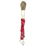 Red Chunky Coral Decorative Calligraphy Brush - Homeroots