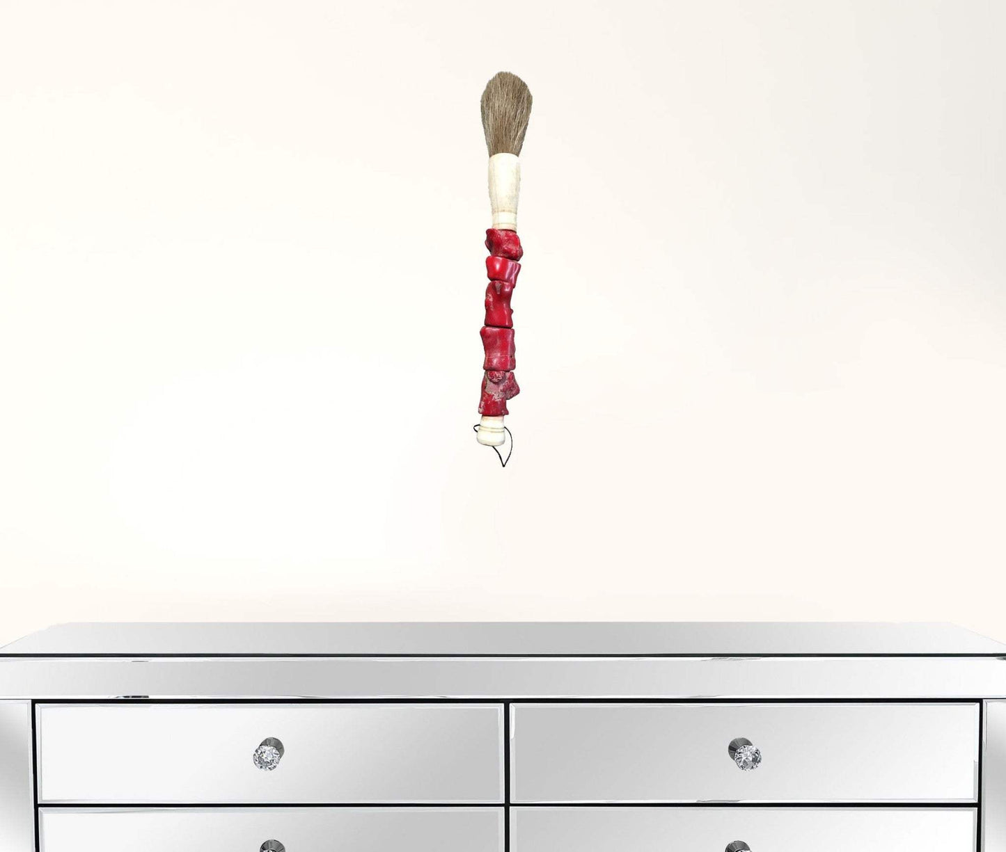 Red Chunky Coral Decorative Calligraphy Brush - Homeroots - Flyclothing LLC