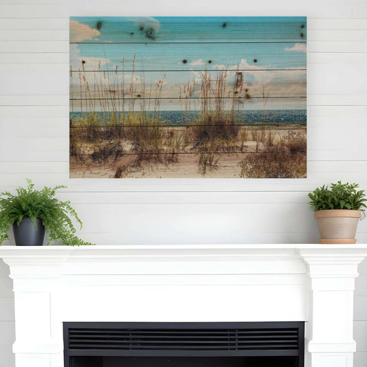 Ocean Sand Dunes Unframed Photograph Wall Art - Homeroots - Flyclothing LLC