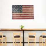 36" USA Flag Wood Plank Wall Art - Homeroots - Flyclothing LLC