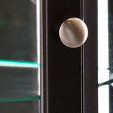 Elegant Black Lighted Curio Cabinet - Homeroots - Flyclothing LLC