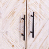 Modern Farmhouse Rustic Natural Accent Storage Cabinet - Homeroots - Flyclothing LLC