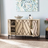 Champagne Deco Buffet Storage Cabinet - Homeroots - Flyclothing LLC