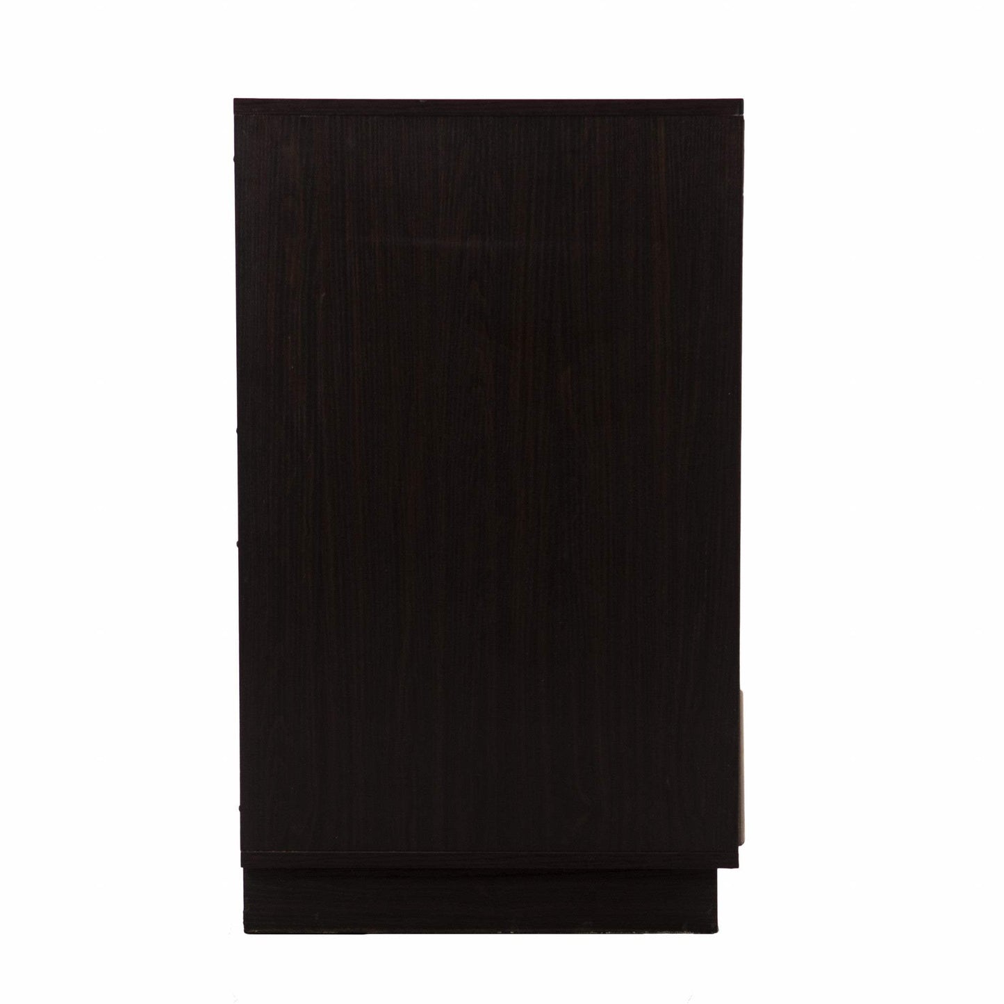 Brown and Cream Sculptural Leaf Accent Storage Cabinet - Homeroots - Flyclothing LLC