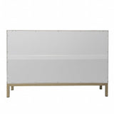 White and Gold Moroccan Dynasty Two Door Accent Cabinet - Homeroots