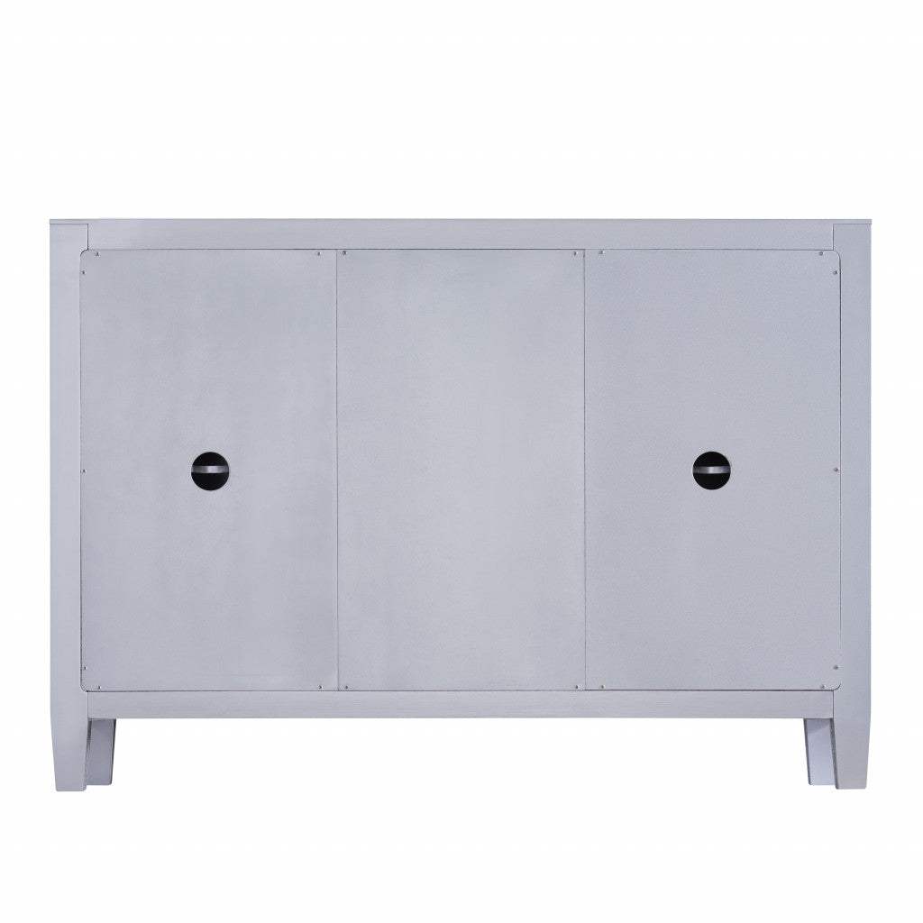Glamorous Mirrored Bling Multi Storage Accent Cabinet - Homeroots - Flyclothing LLC