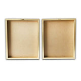 Set Of Two Two Piece Blush Pink Branch Framed Wall Art Picture Frame Graphic Art Wall Art - Homeroots - Flyclothing LLC