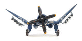 6" Blue Metal Hand Painted Model Airplane Tabletop Sculpture - Homeroots - Flyclothing LLC