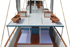 Dickie Walker XXXL Trawler Yacht Model - Homeroots