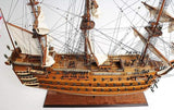 27" HMS Victory Hand Painted Ship Sculpture - Homeroots - Flyclothing LLC