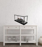 16" Brown and Black CSS Virginia Display Case Boat Hand Painted Decorative Boat - Homeroots