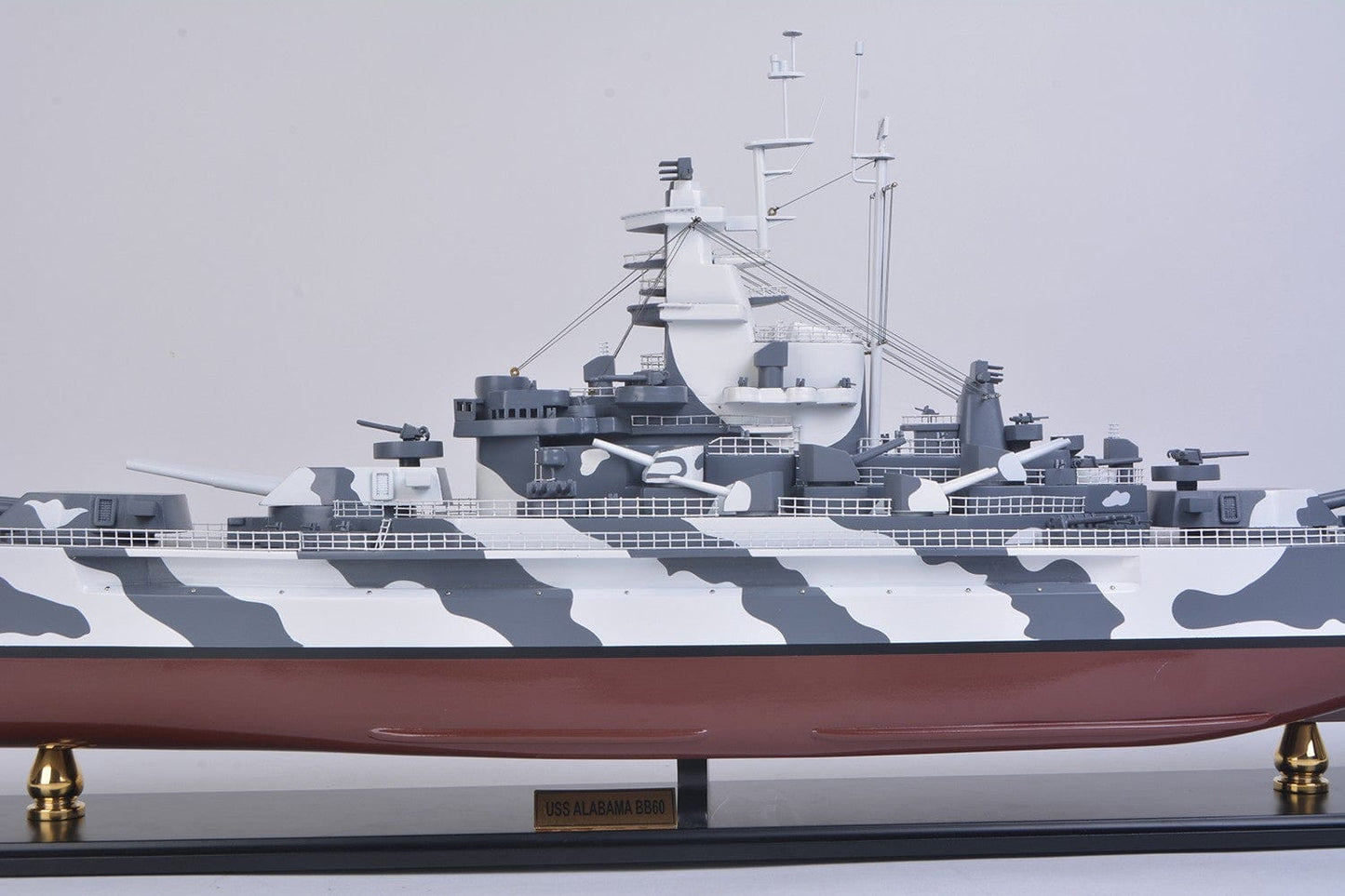 16" Gray And White Manufactured Wood Hand Painted Sculpture - Homeroots - Flyclothing LLC
