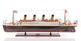 10" Black and Red 1912 RMS Titanic Small Boat Hand Painted Decorative Boat - Homeroots - Flyclothing LLC