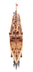 10" Black and Red 1912 RMS Titanic Small Boat Hand Painted Decorative Boat