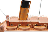10" Black and Red 1912 RMS Titanic Small Boat Hand Painted Decorative Boat - Homeroots - Flyclothing LLC
