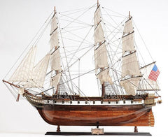 50" Wood Brown Hand Painted Sculpture - Homeroots