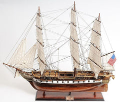 50" Wood Brown Hand Painted Sculpture - Homeroots
