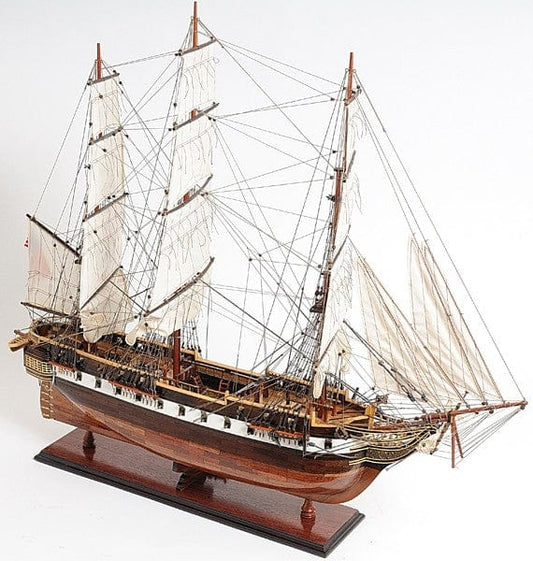 50" Wood Brown Hand Painted Sculpture - Homeroots