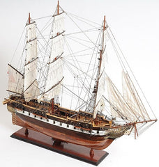 50" Wood Brown Hand Painted Sculpture - Homeroots