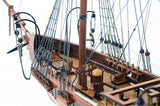 24" Wood Brown 1862 CSS Alabama Hand Painted Decorative Boat - Homeroots - Flyclothing LLC