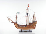26" Wood Brown Hand Painted Sculpture - Homeroots