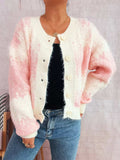 Ribbed Hem Button Up Cardigan - Trendsi - Flyclothing LLC